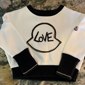 Moncler Kids Crew Neck Sweatshirt